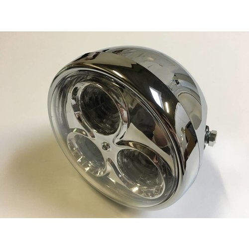 6.75" Chrome Cyclops Headlight Type 2