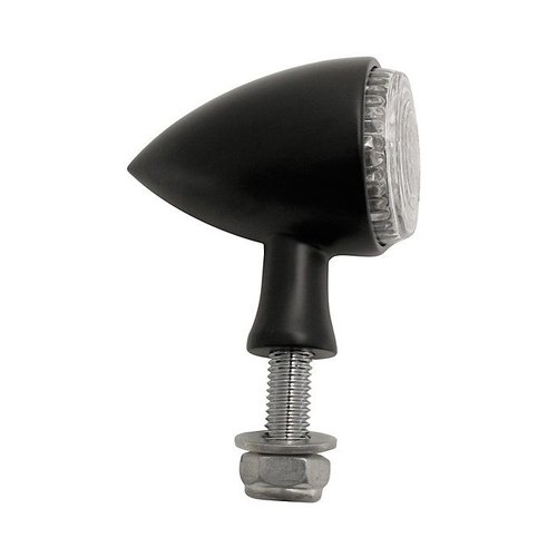 Highsider Power LED-indicator in een zwarte aluminium behuizing, E-keur.
