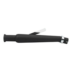 Marmitta a Tromba Rialzata Sinistra Nera 38mm - 44.4mm