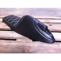 Cafe Racer Seat Diamond Stitch Black Type 92