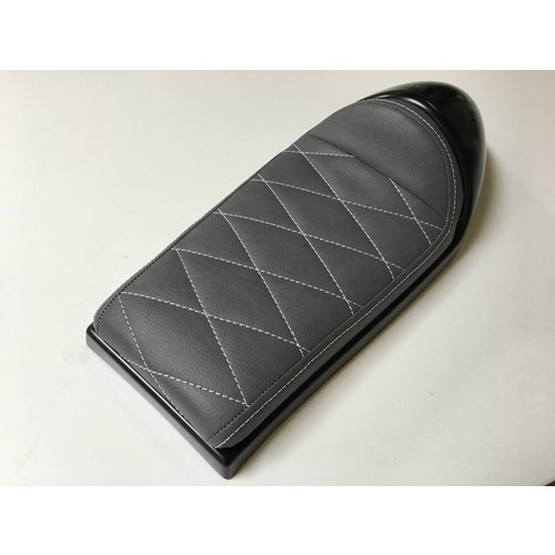 C.Racer Cafe Racer Seat Diamond Stitch Grey Type 11