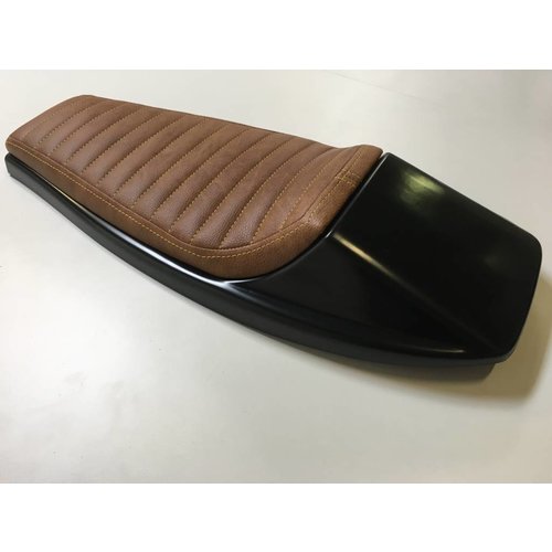 C.Racer Street Tracker Sitzbank Vintage Brown / Yellow 130