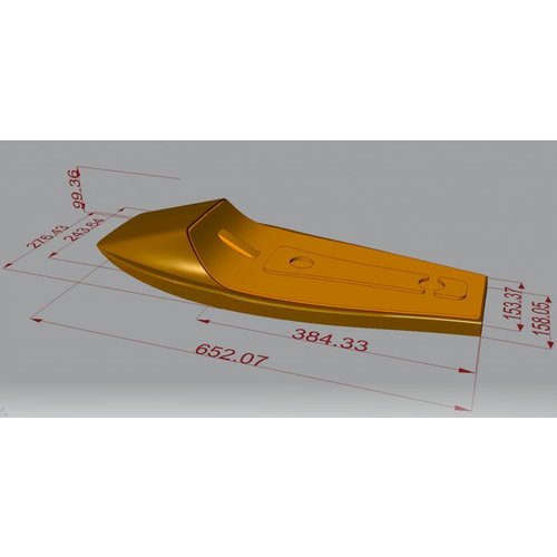 C.Racer Street Tracker Seat Vintage Brown / Yellow 130