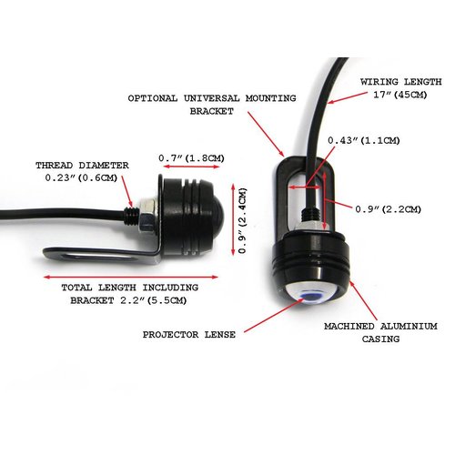 Pair of LED Tail Light Universal