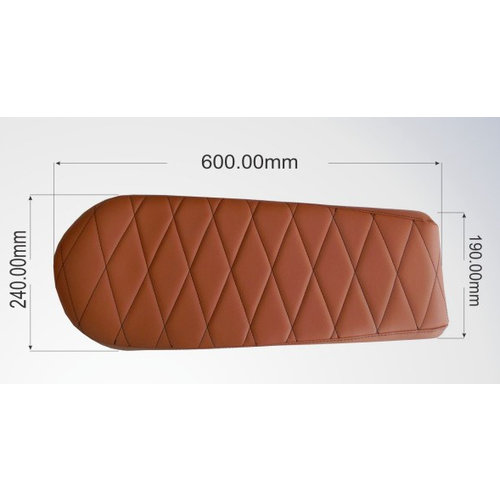 C.Racer Brat Seat Diamond Brown Long Type 131