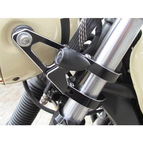 Premium Flat Black Aluminium Turn Signals