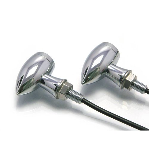 Premium Chrome Aluminium Turn Signals