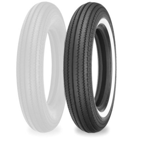 Shinko Pneu E 270 4.00 -19 TT 61 H à flanc blanc