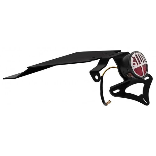 Motone [Triumph] Miller STOP Rückleuchte - Schwarz - Tail Tidy Plate - Loom - KIT