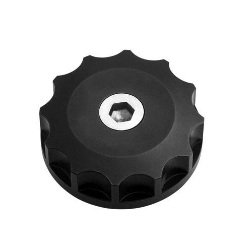 Motone Engine Oil Filler Cap - Billet - Black