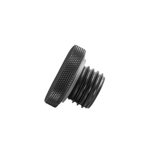 Motone Custom Tankdop Aluminium / Zwart