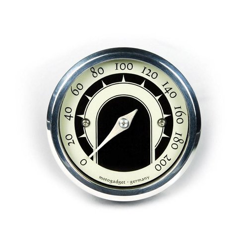 Motogadget 49MM Analog-Tacho Speedo MST Speedster -Poliert