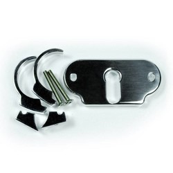 MSM Combi Handlebar Clip-Kit Bracket Polished 22MM