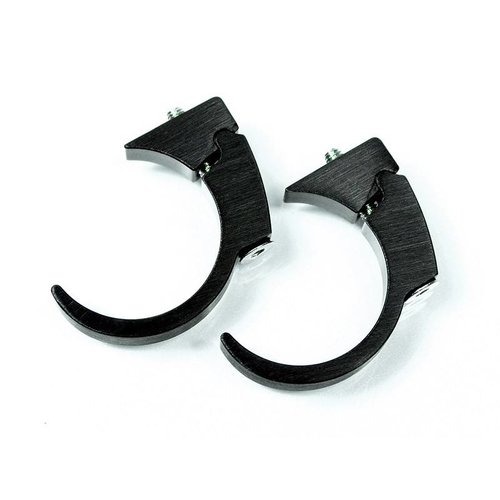 Motogadget Lenker Clip Kit Schwarz Eloxiert 22 mm