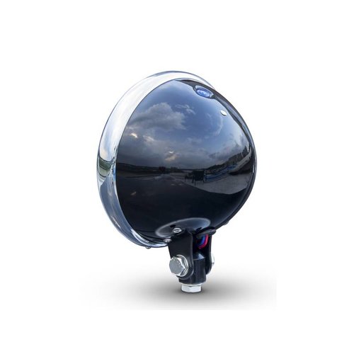 5,75" Bates Style Headlight Bottom Mount Chrome