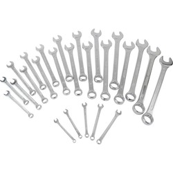 Combination wrench set 25 pcs CV