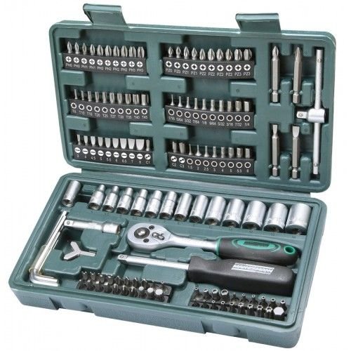 Mannesmann Kit clé 1/4" et cliquets - 130 pièces