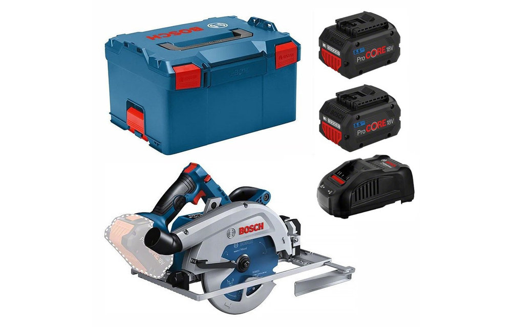 Bosch Gks 18v 68 C Accu Cirkelzaagmachine C G In L Boxx Met 2 X 5 5ah Accu S 06016b5030 Toolsvoordelig Nl