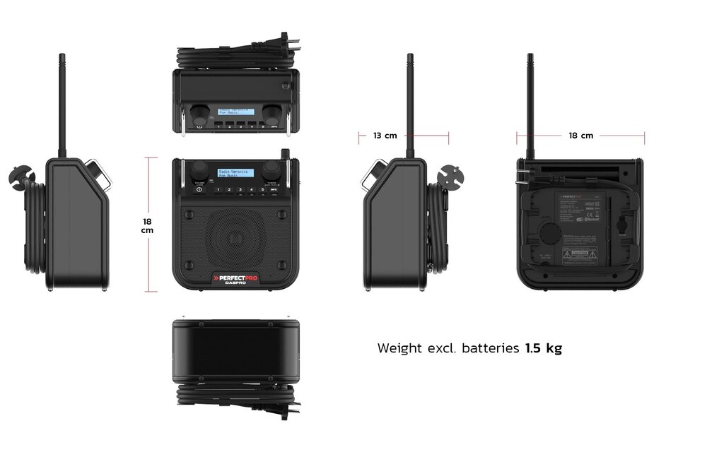 DABPRO Bouwradio - DPR2