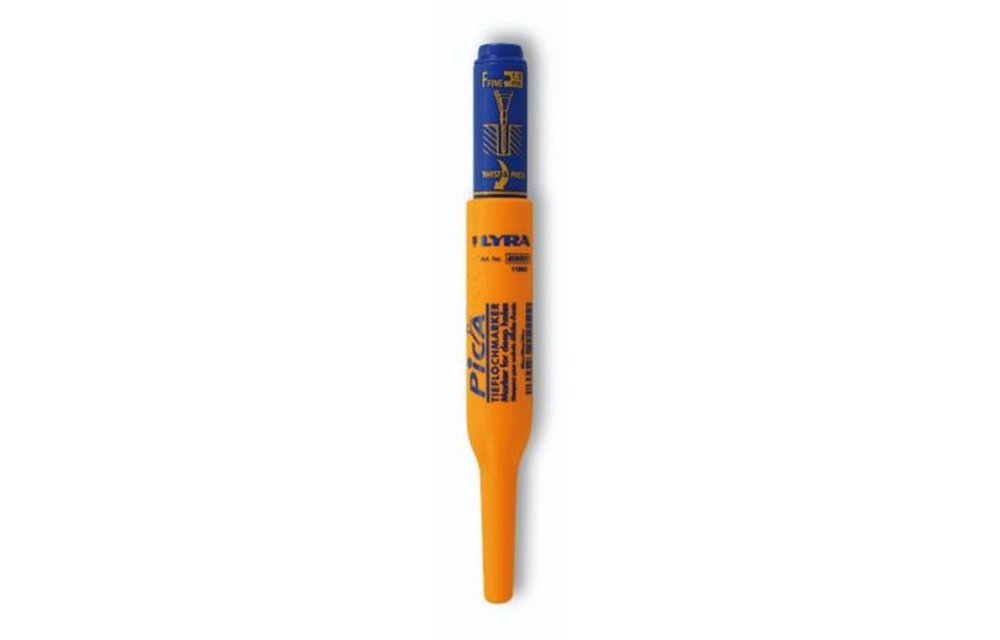 Dieptemarkeerstift blauw