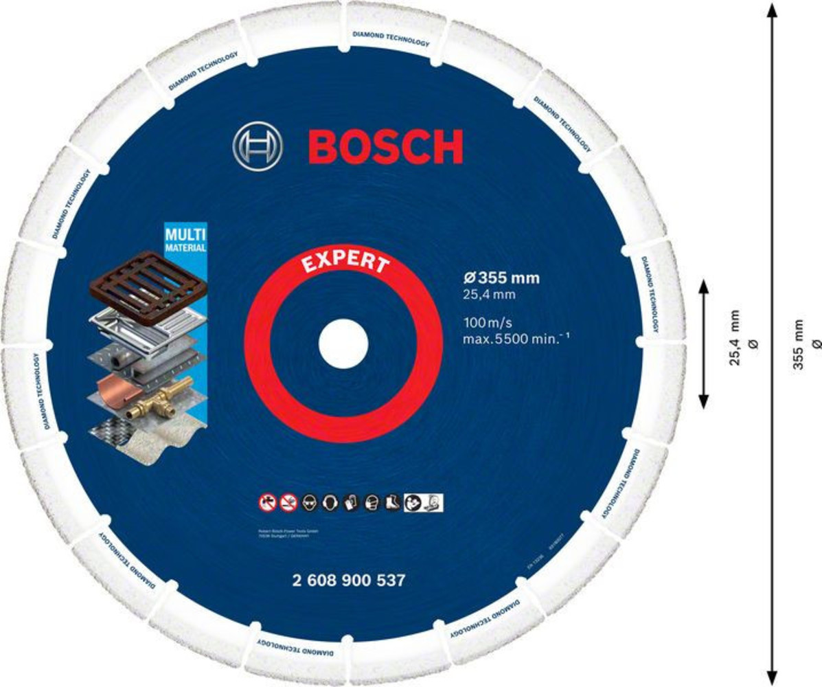 Heerlijk hoop Embryo Bosch Diamantschijf Metaal 355X25.4mm - 2608900537 kopen? |  Toolsvoordelig.nl - Toolsvoordelig.nl