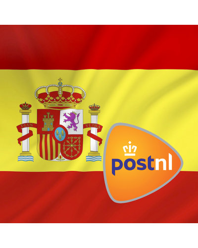 Relatiegeschenken PostNL verzenden Spanje 1 of 2 vaks kistje