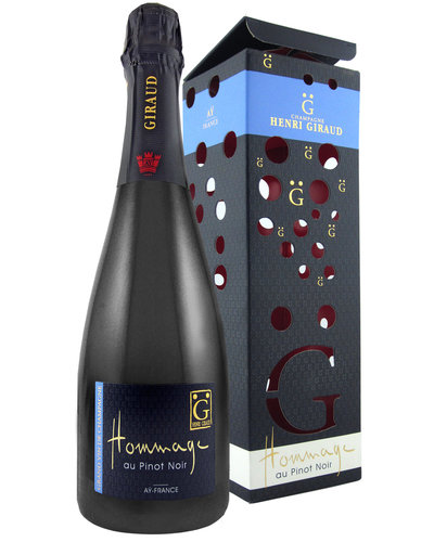 Henri Giraud Hommage au Pinot Noir  in geschenkverpakking