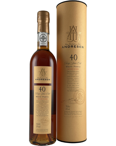 Andresen 40 years old white port 0,50 ltr