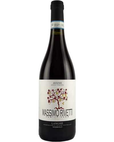 Massimo Rivetti Langhe Nebbiolo Avene 2023 BIO