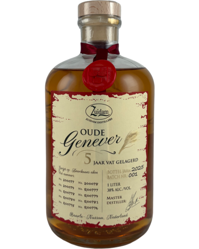 Jenever Zuidam 5 jaar Oude Jenever
