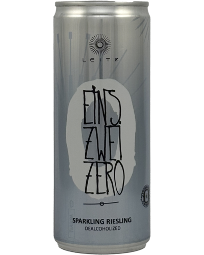 Leitz Alcoholvrij Eins-Zwei-Zero Sparkling Riesling blik 0,25 ltr