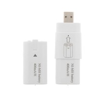 USB-Ladestation für Xbox One / Xbox One S Batterie inkl. 2x wiederaufladbare Akku 400mAh