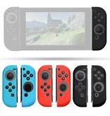 Geeek Silikon-Anti-Rutsch-Abdeckung für Nintendo Switch Controller Red