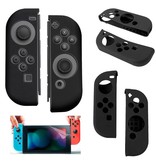 Geeek Silicone Anti Slip Cover for Nintendo Switch Controller Black