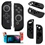 Geeek Silicone Anti Slip Cover for Nintendo Switch Controller Black