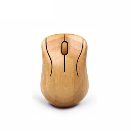 Geeek Holz Bambus Tastatur mit Maus