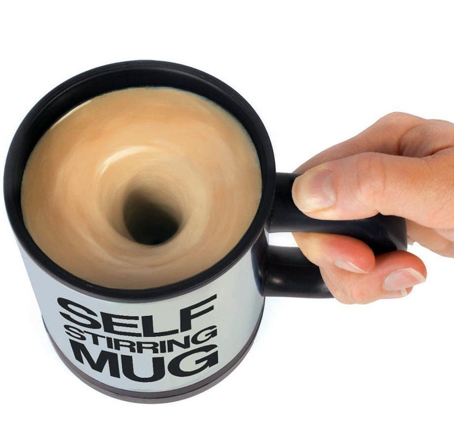 Geeek Koffie Mok Met Mixer Zelfroerende geeek kopen in de aanbieding