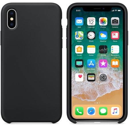 Geeek Hoogwaardige iPhone X / XS Silicone Case Cover Hoes