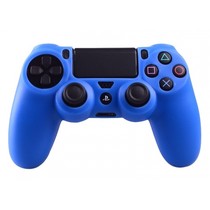 Silicone Protective Skin for PS4 Controller Cover Blue