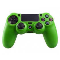 Silicone Beschermhoes voor PS4 Controller Cover Skin Groen