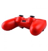 Geeek Silikonschutzhülle für PS4 Kontroller Cover Skin – Rot