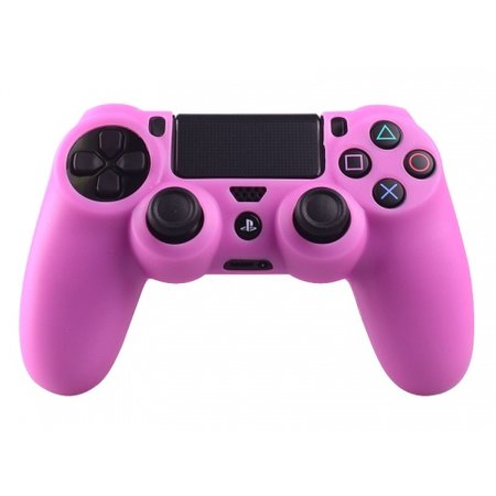 Geeek Silicone Protective Skin for PS4 Controller Cover Pink