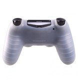 Geeek Silicone Beschermhoes voor PS4 Controller Cover Skin Transparant