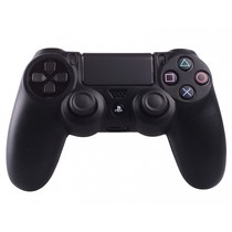 Silicone Case for PS4 Controller Cover Skin Black