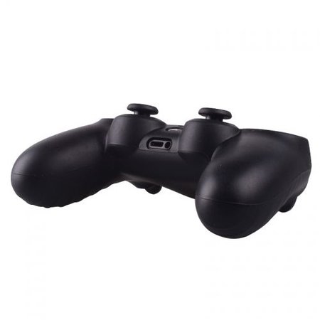 Geeek Silicone Beschermhoes voor PS4 ControllerCover Skin Zwart