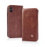 Geeek Smart Prestige Wallet Case for iPhone 7/8 Brown