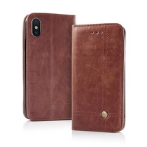 Smart Prestige Wallet Case voor iPhone 7 / 8 Bruin