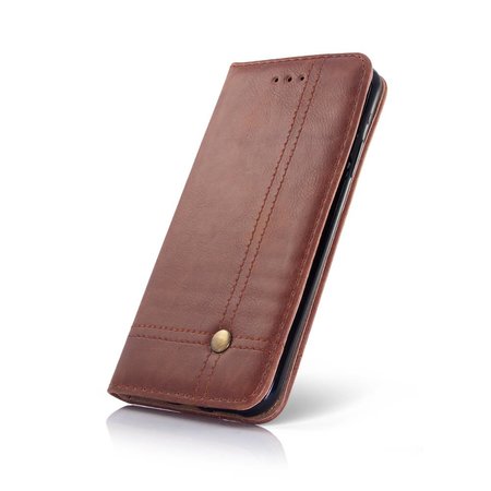 Geeek Smart Prestige Wallet Case für iPhone 7/8 Braun