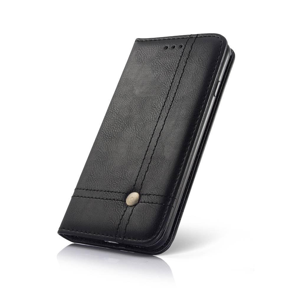 Smart Prestige Wallet Case voor iPhone X Zwart