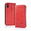 Geeek Smart Prestige Wallet Case für iPhone X / XS  Rot